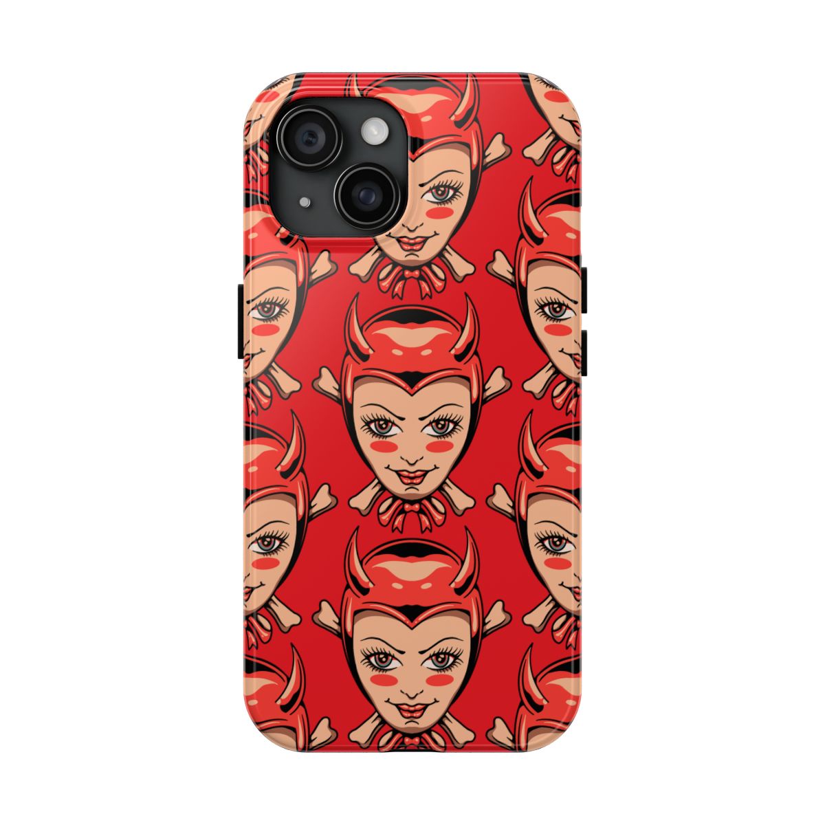 Devilish Pinup Girl Phone Case