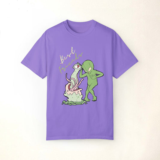 Best Friends Alien Shirt - Soft Relaxed Fit Cotton