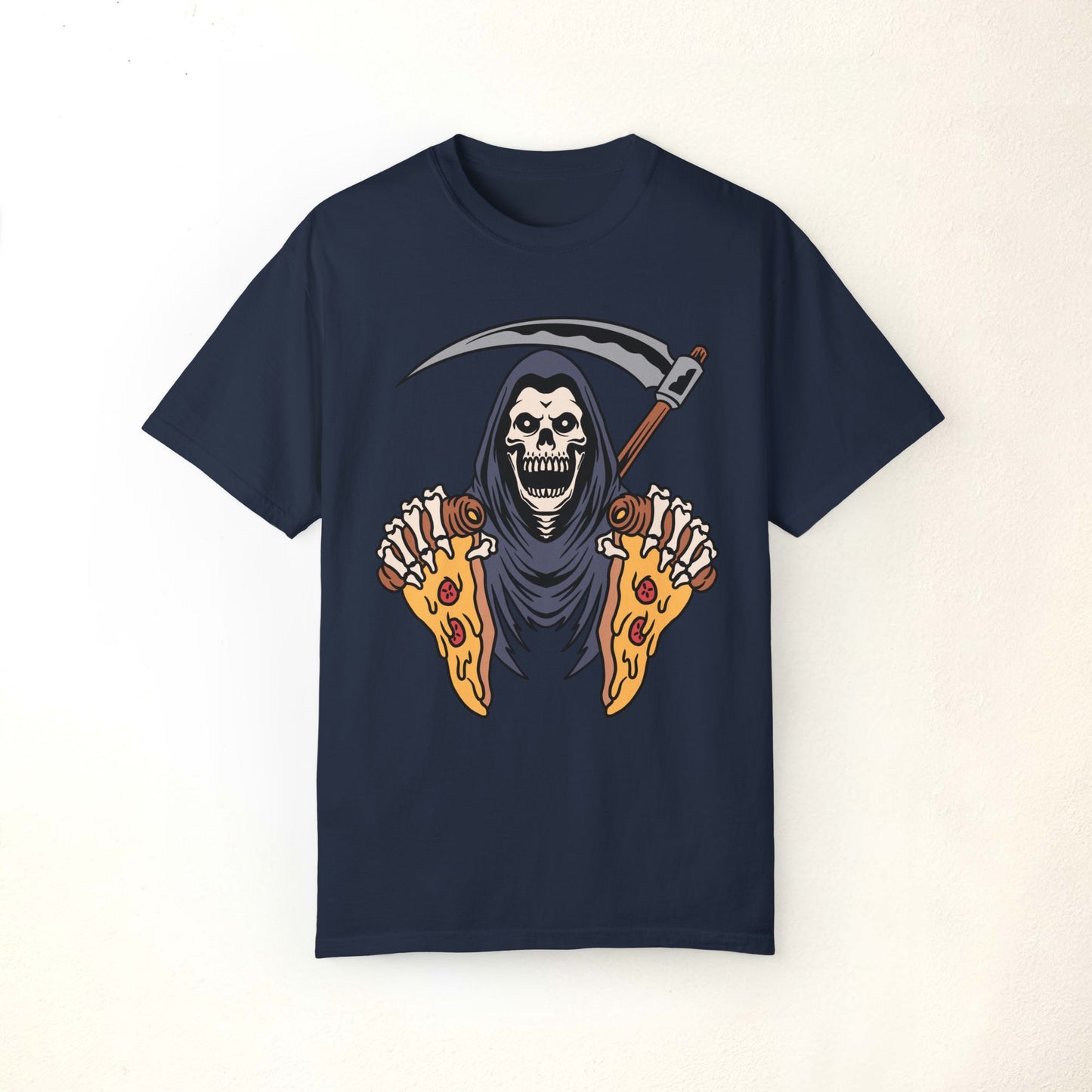 Pizza Time Grim Reaper Shirt