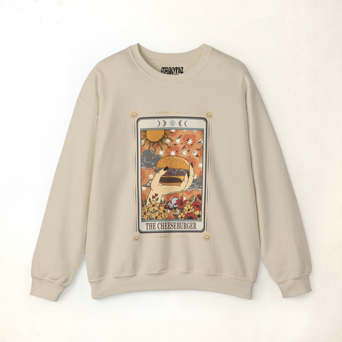 Cheeseburger Tarot Sweatshirt