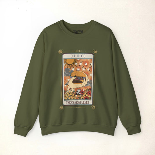 Cheeseburger Tarot Sweatshirt