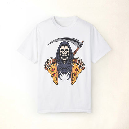 Pizza Time Grim Reaper Shirt