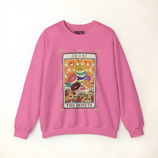 Donut Tarot Sweatshirt - Classic Fit Soft Cotton Blend