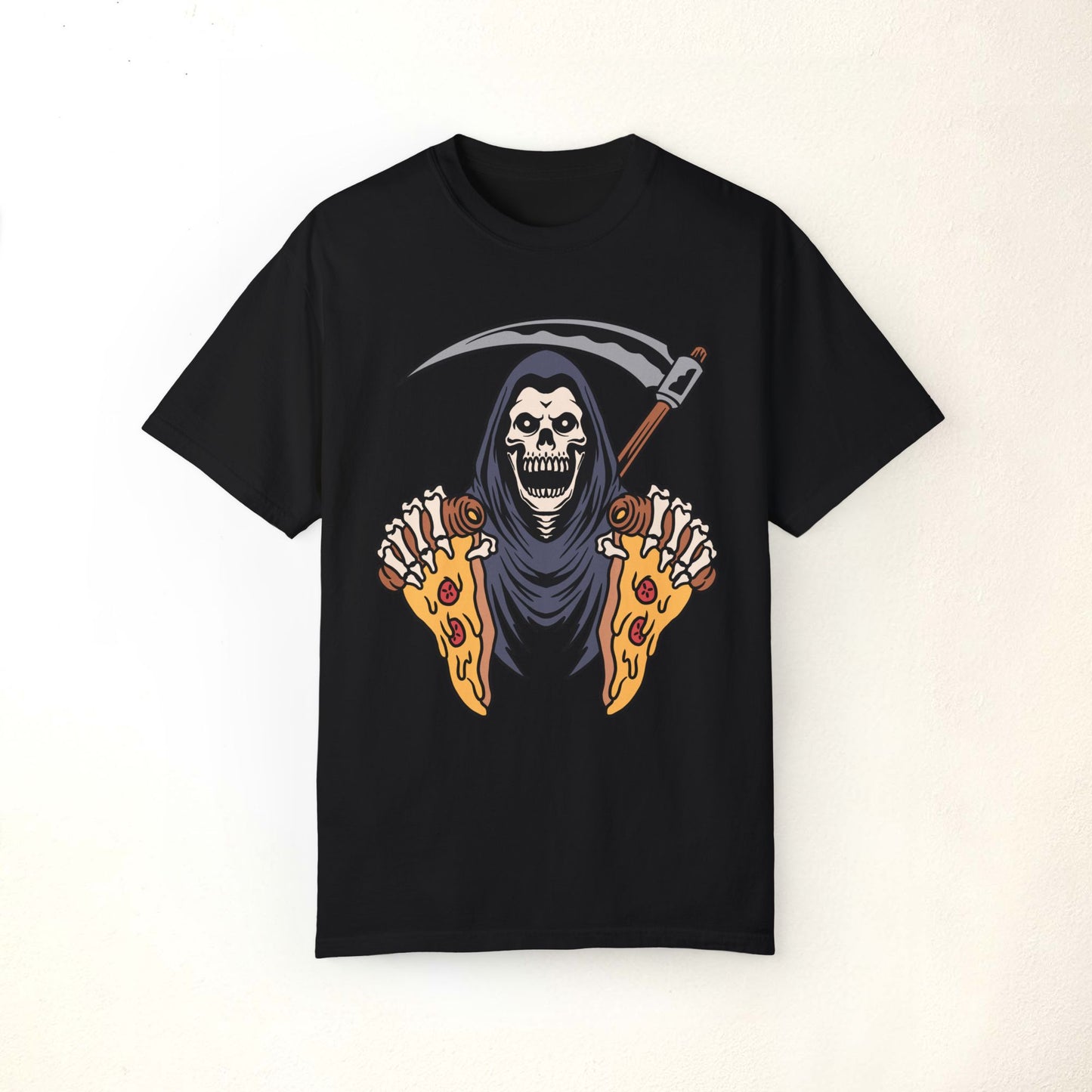 Pizza Time Grim Reaper Shirt