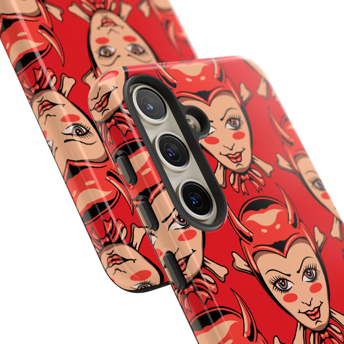 Devilish Pinup Girl Phone Case