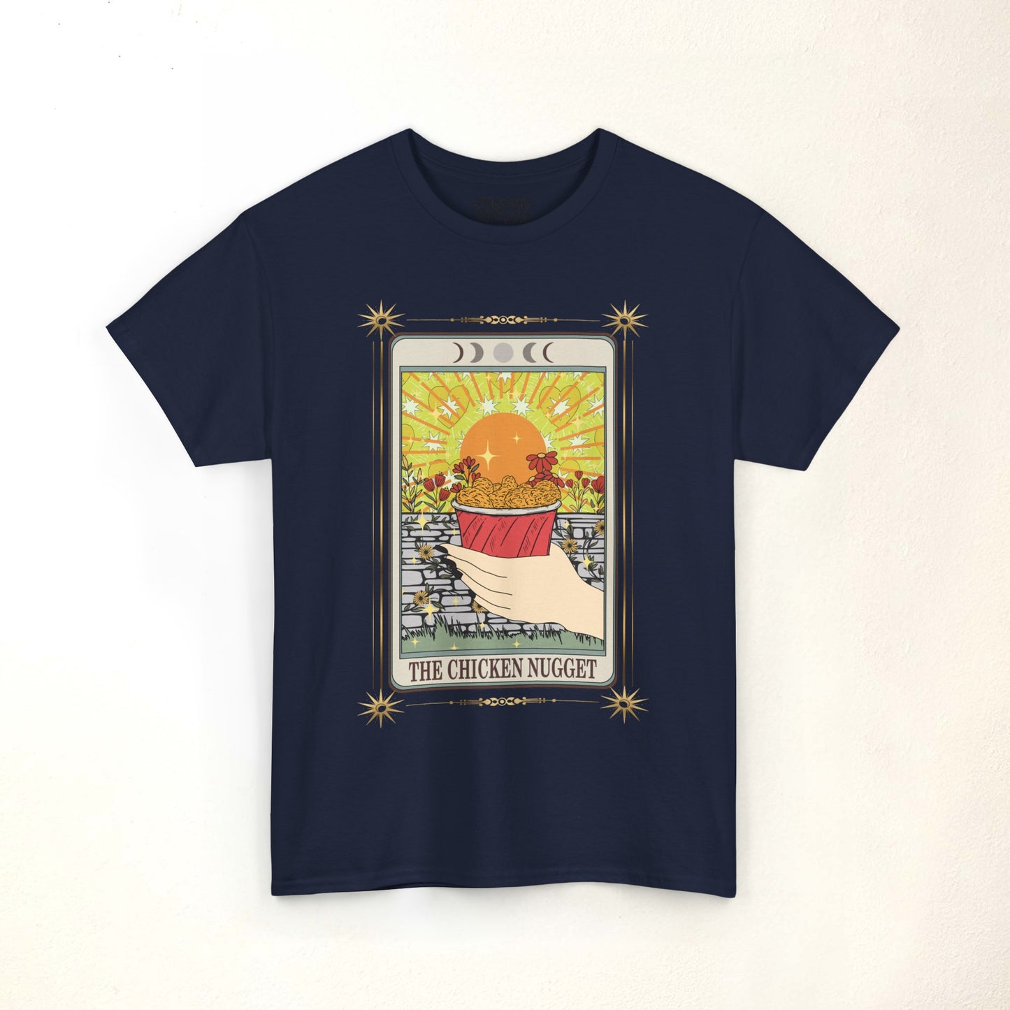 Chicken Nugget Tarot Card Shirt