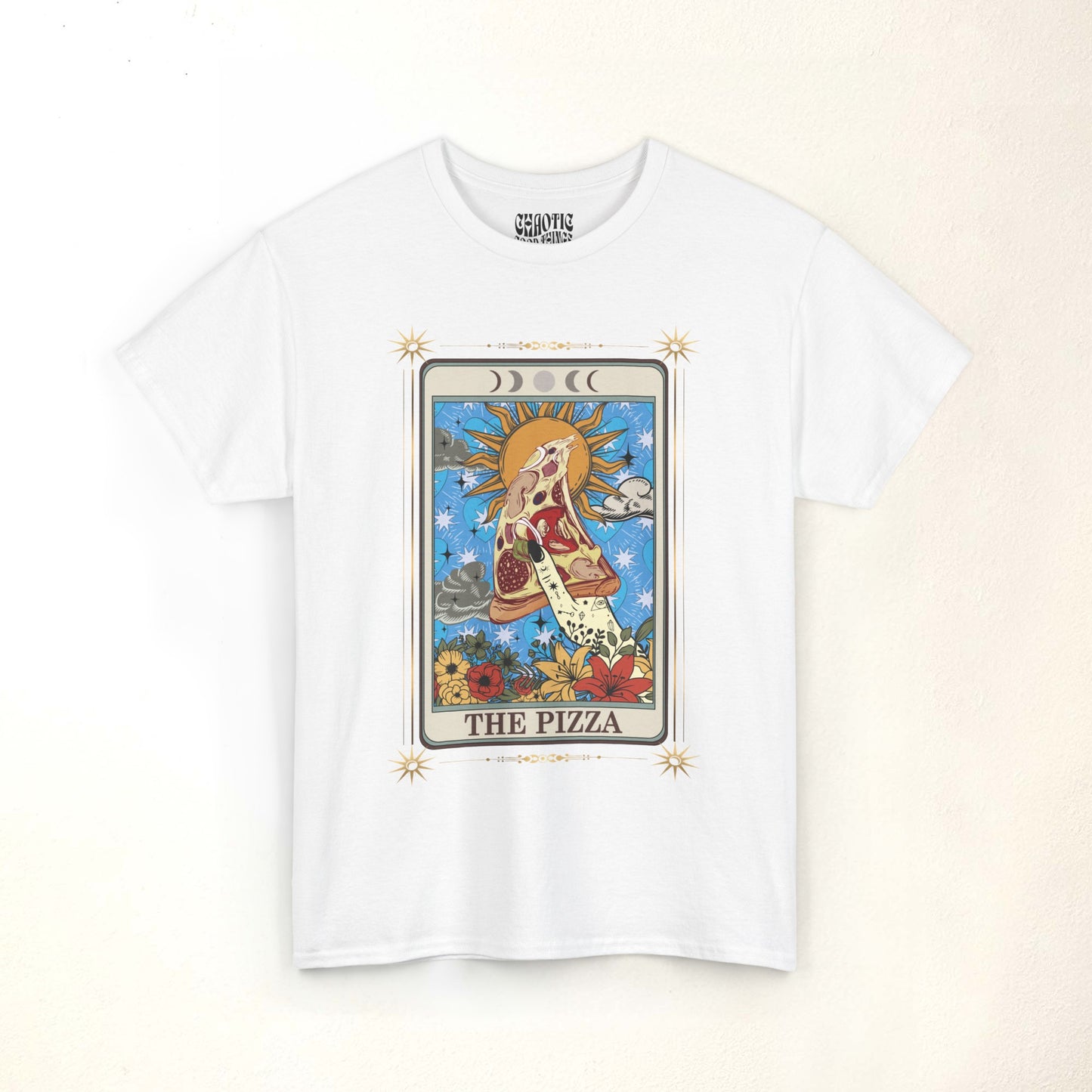 Pizza Tarot Card Shirt