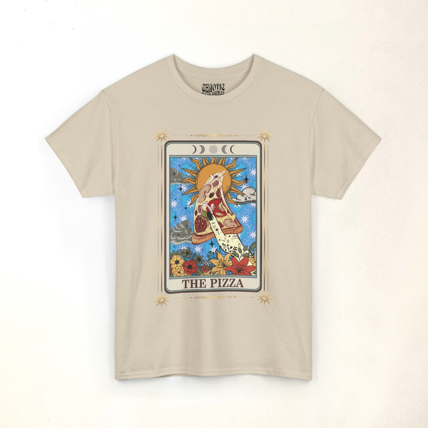 Pizza Tarot Card Shirt