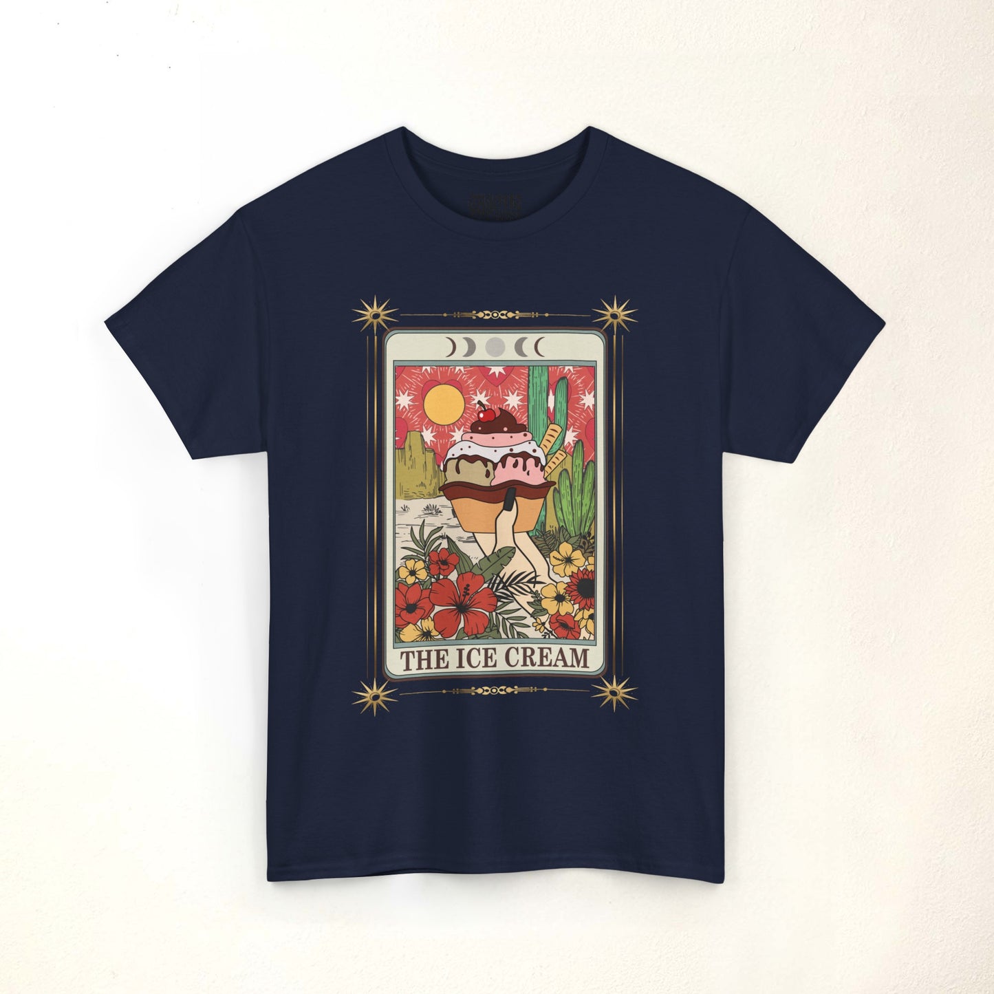 Ice Cream Tarot Card Shirt