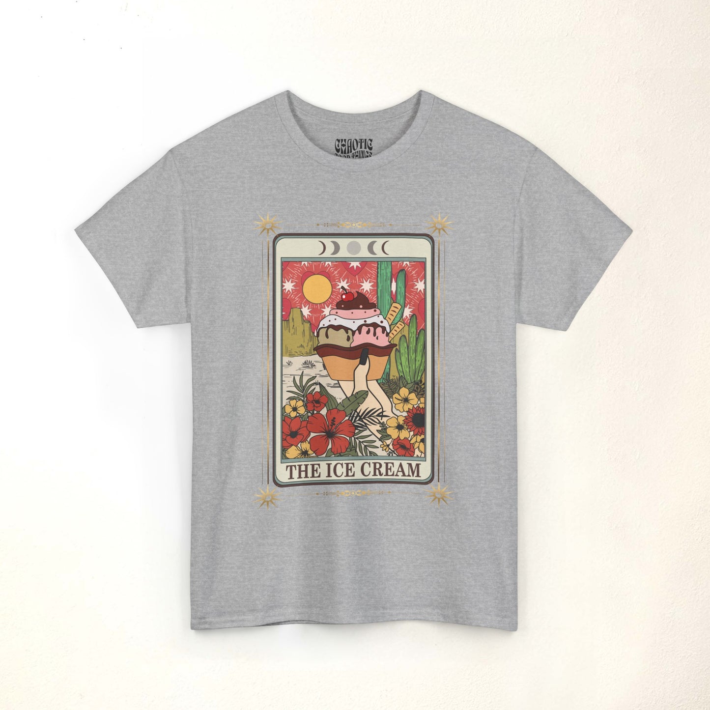 Ice Cream Tarot Card Shirt