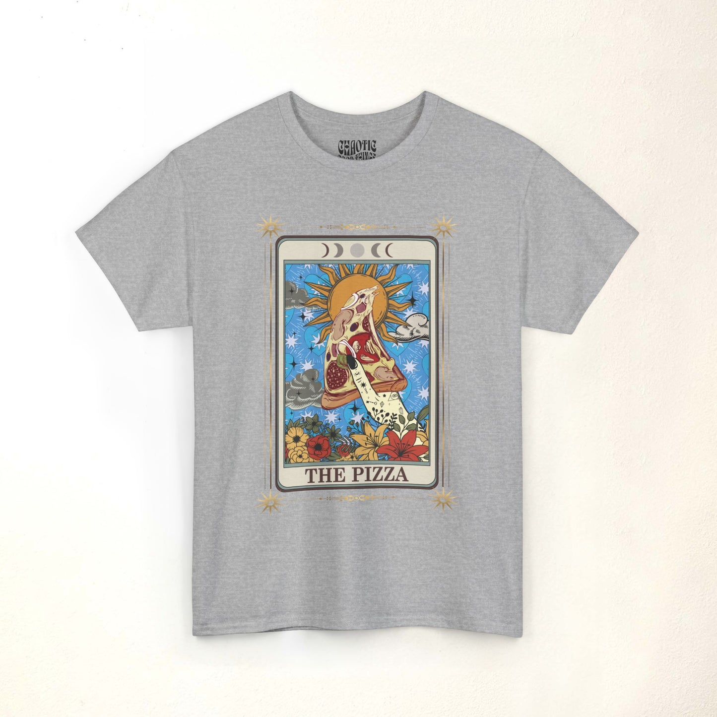 Pizza Tarot Card Shirt