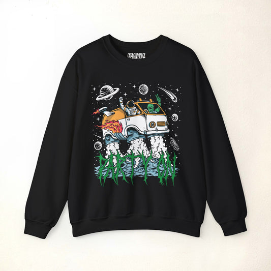 Party On Alien Sweatshirt