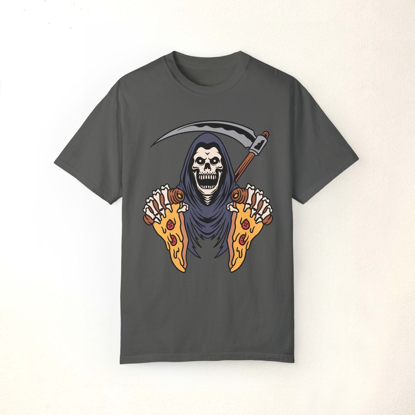 Pizza Time Grim Reaper Shirt