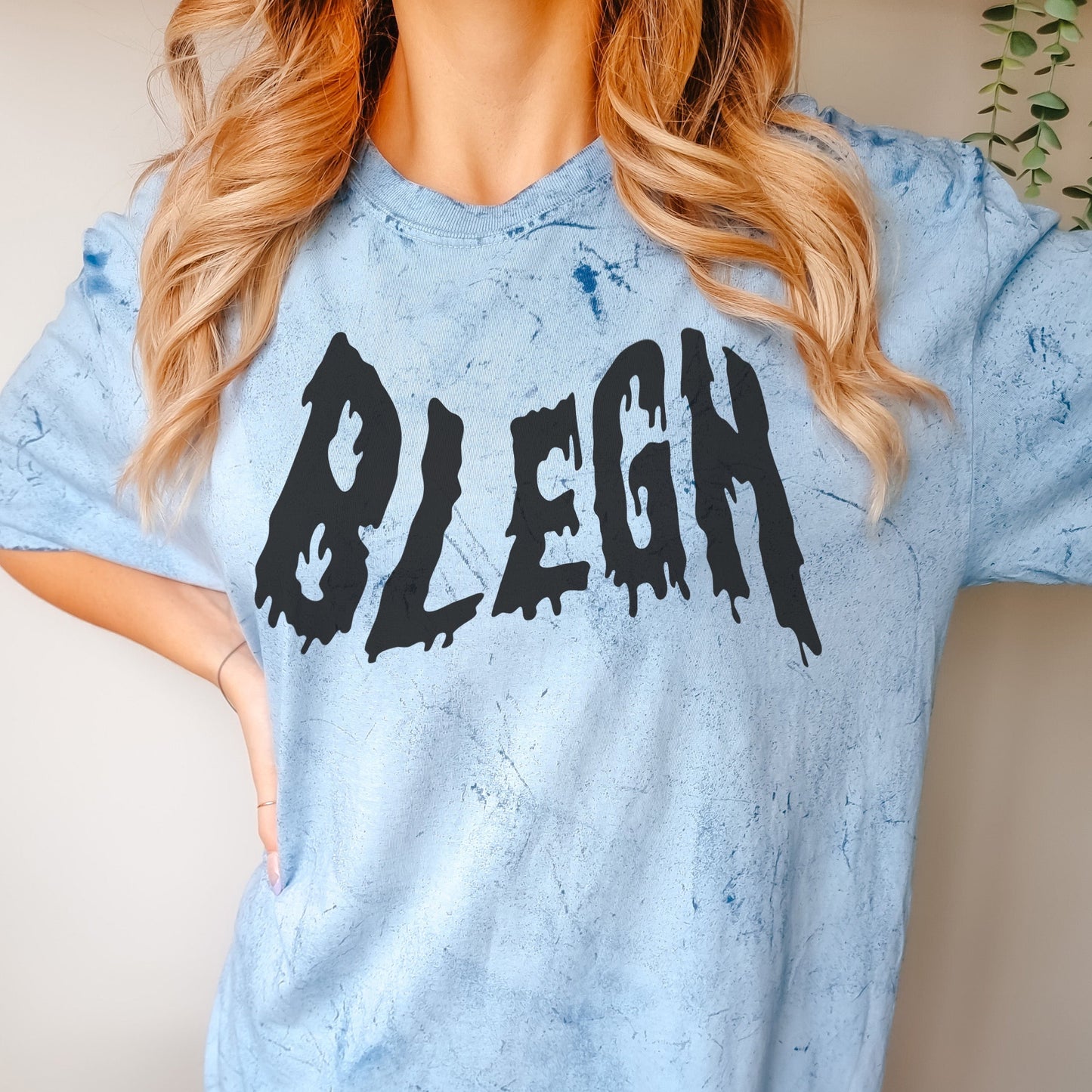 BLEGH Shirt (Airbrush Dyed)