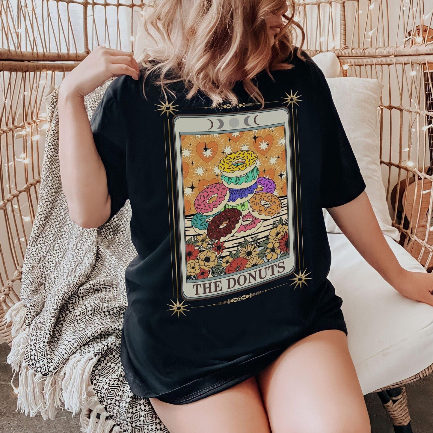 Donut Tarot Card Shirt