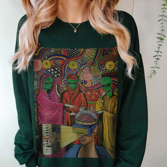 Close Encounter Alien Sweatshirt