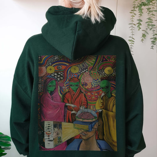 Close Encounter Alien Hoodie