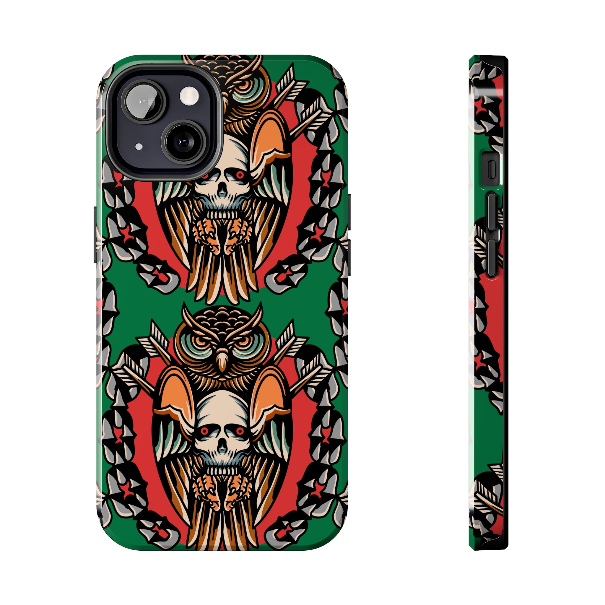 Amazon.com: iPhone 13 Pro Max Tiger American Traditional Tattoo Flash Tattoo  Artist Edgy Case : Cell Phones & Accessories
