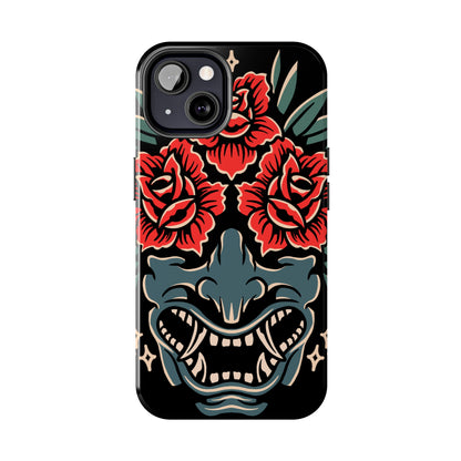 Oni Rose Tattoo Phone Case