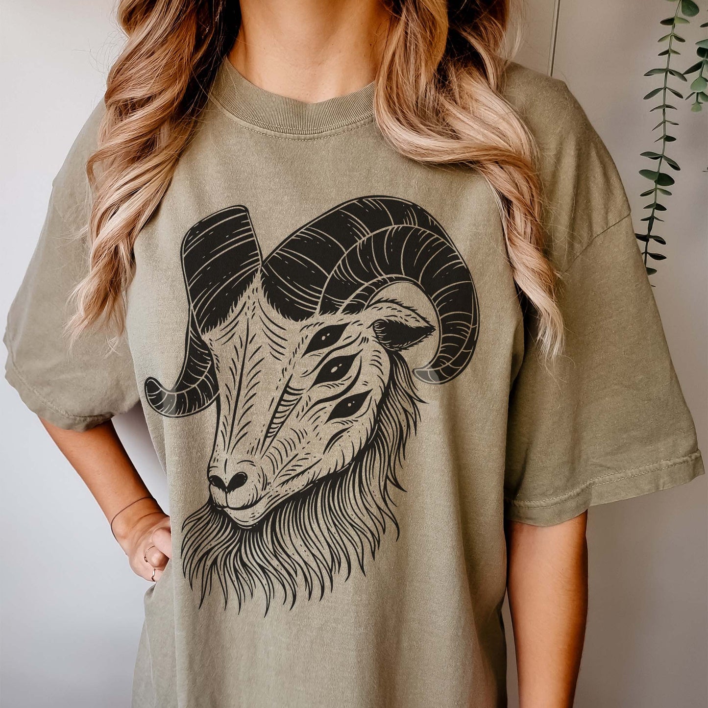 Occult Goat Graphic Tee